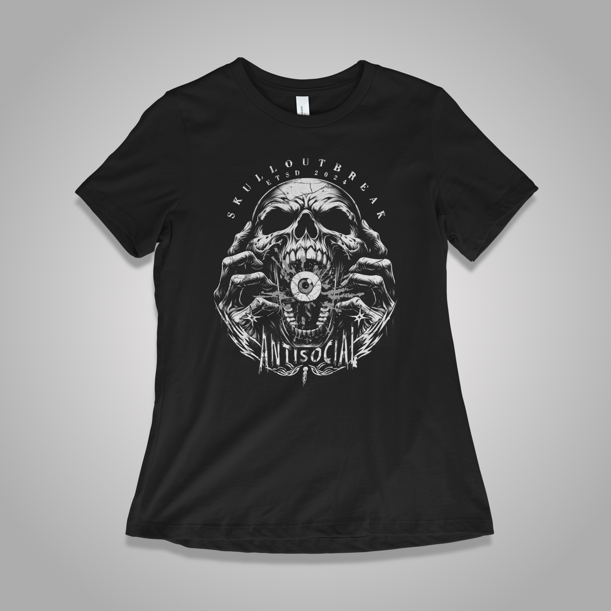 Antisocial Unisex Jersey Short Sleeve Tee