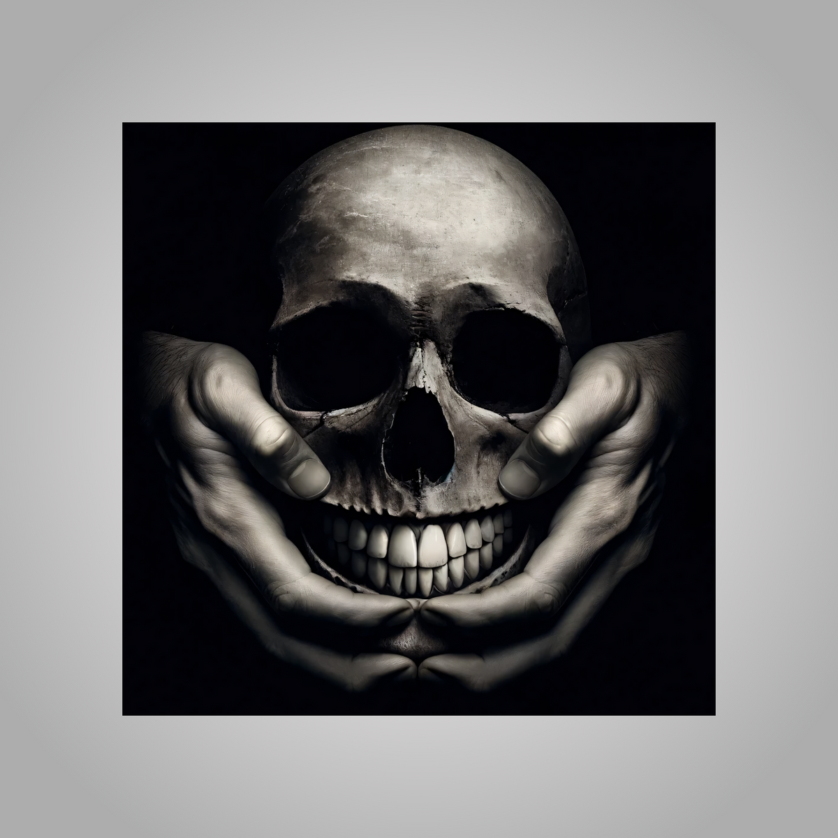 Fake Smile Matte Canvas Print