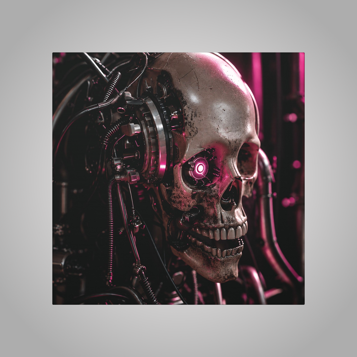 Necrotech Matte Canvas Print