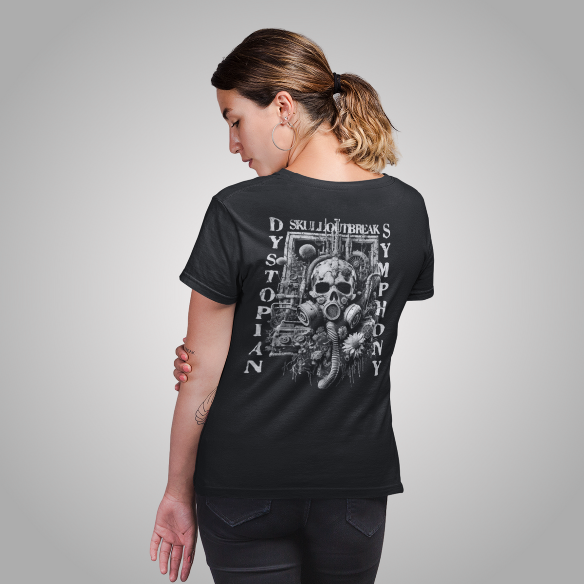 Dystopian Symphony Unisex Jersey Short Sleeve Tee