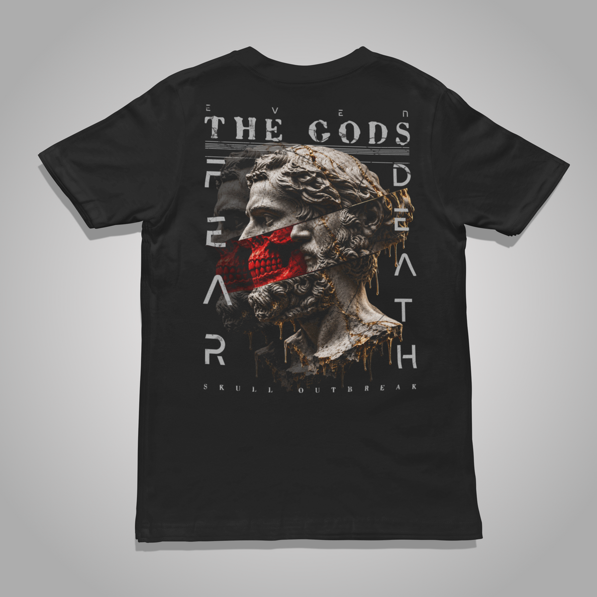Even The Gods Fear Death Unisex Jersey Short Sleeve Tee
